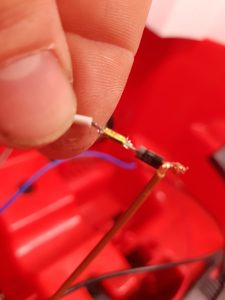 Reusing diode in new wiring